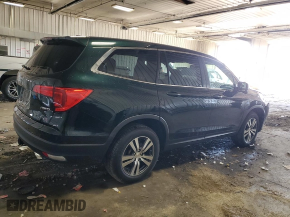 2017 Honda Pilot EX-L with VIN 5FNYF6H51HB027919, listed as a Copart auction lot 50951155 with 118,389 mi miles and Clean Title. Bid and sale history available at DreamBid. Image 3.