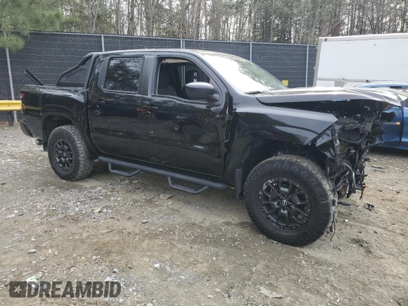 2022 Nissan Frontier S with VIN 1N6ED1EK7NN629417, listed as a Copart auction lot 51870035 with 18,767 mi miles and Salvage title. Bid and sale history available at DreamBid. Image 4.