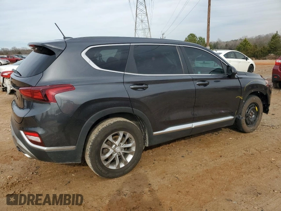 2020 Hyundai Santa Fe SE with VIN 5NMS23AD8LH188373, listed as a Copart auction lot 45139515 with 72,371 mi miles and Salvage Title. Bid and sale history available at carsss.com. Image 3.