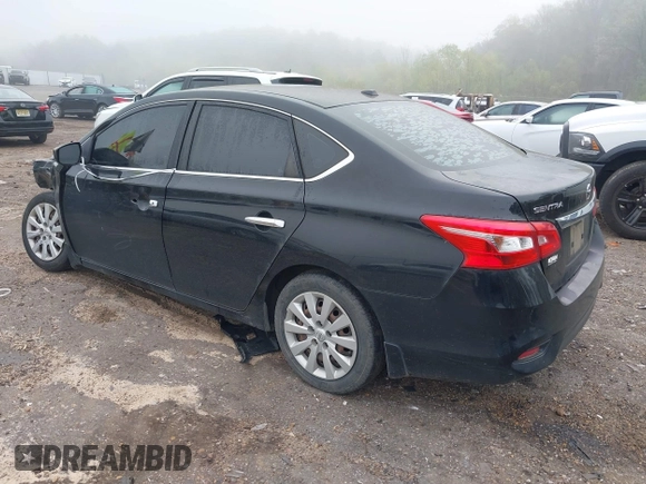 2017 Nissan Sentra S with VIN 3N1AB7AP5HY317487, listed as a IAAI auction lot 41836871 with 148,079 mi miles and . Bid and sale history available at carsss.com. Image 3.
