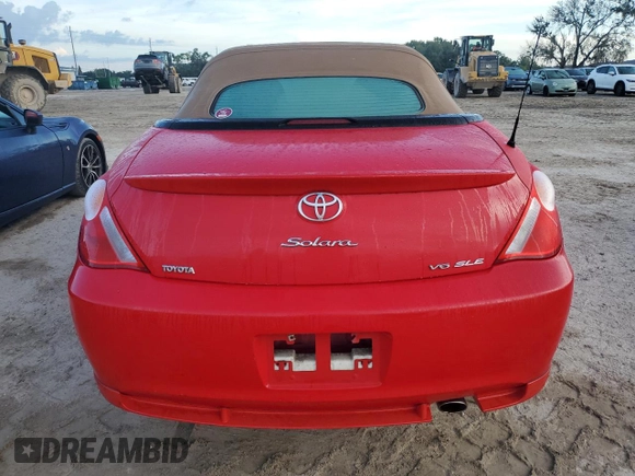 2006 Toyota Solara SE with VIN 4T1FA38P36U100911, listed as a Copart auction lot 73656464 with Not Provided miles and Salvage Title. Bid and sale history available at carsss.com. Image 6.