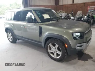 2020 Land Rover Defender SE z VIN SALEPEEU7L2014750, wystawiony jako IAAI lot #42681705 z przebiegiem 52 655 mil mil oraz . Historia ofert i sprzedaży dostępna na DreamBid. Obrazek 1.