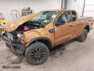 2020 Ford Ranger XL with VIN 1FTER1FH1LLA06665, listed as a IAAI auction lot 41957448 with 9,160 mi miles. Bid and sale history available at carsss.com. Image 2.