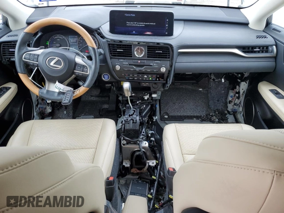 2021 Lexus RX 450h с VIN 2T2HGMDA2MC062936, выставлен на аукционе Copart как лот 44639745 с пробегом 40 737 миль миль и Чистый • Clean title. История ставок и продаж доступна на DreamBid. Изображение 8.