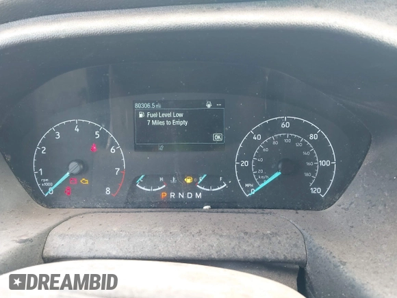 2023 Ford Transit Cargo with VIN 1FTBR3U8XPKA40245, listed as a IAAI auction lot 41878925 with 80,306 mi miles and . Bid and sale history available at DreamBid. Image 7.