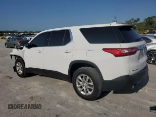 2020 Chevrolet Traverse LS z VIN 1GNERFKW7LJ106094, wystawiony jako Copart lot #53552695 z przebiegiem 92 236 mil mil oraz Szkoda całkowita • Salvage title. Historia ofert i sprzedaży dostępna na DreamBid. Obrazek 2.