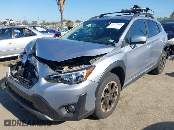 2021 Subaru Crosstrek Premium with VIN JF2GTAPC9M8321474, listed as a IAAI auction lot 42637682 with 34,920 mi miles and . Bid and sale history available at DreamBid. Image 17.