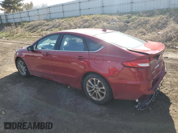 2020 Ford Fusion SE with VIN 3FA6P0HD3LR167475, listed as a Copart auction lot 53060495 with 155,210 mi miles and Non Repairable. Bid and sale history available at DreamBid. Image 2.