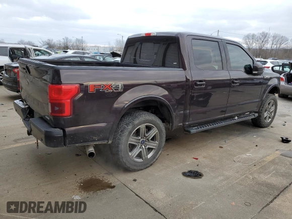 2018 Ford F-150 XL with VIN 1FTEW1EG2JKC07799, listed as a Copart auction lot 86813064 with 202,594 mi miles and Non Repairable. Bid and sale history available at carsss.com. Image 3.