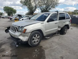 2010 Jeep Grand Cherokee Laredo with VIN 1J4PS4GK3AC121560, listed as a Copart auction lot 46966525 with 160,408 mi miles and Salvage Title. Bid and sale history available at carsss.com. Image 1.
