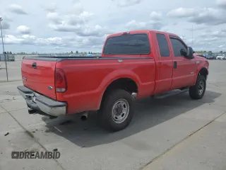 2005 Ford F-250 XL with VIN 1FTSX21P15EA76932, listed as a Copart auction lot 52053355 with 134,955 mi miles and Salvage title. Bid and sale history available at DreamBid. Image 3.
