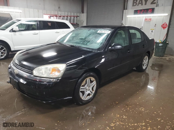 2005 Chevrolet Malibu with VIN 1G1ZS54825F166385, listed as a Copart auction lot 83671214 with 172,111 mi miles and Salvage Title. Bid and sale history available at carsss.com. Image 1.