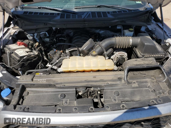2021 Ford F-150 XL with VIN 1FTEX1C55MFB51837, listed as a Copart auction lot 72947504 with 109,901 mi miles and Salvage title. Bid and sale history available at DreamBid. Image 13.
