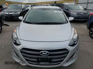 2016 Hyundai Elantra GT with VIN KMHD35LH2GU337016, listed as a Copart auction lot 71303524 with 28,326 mi miles and Salvage Title. Bid and sale history available at carsss.com. Image 5.