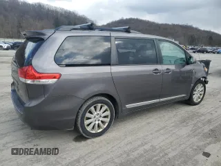2013 Toyota Sienna LE with VIN 5TDJK3DC9DS049835, listed as a Copart auction lot 50338875 with 209,185 mi miles and Salvage Title. Bid and sale history available at carsss.com. Image 3.