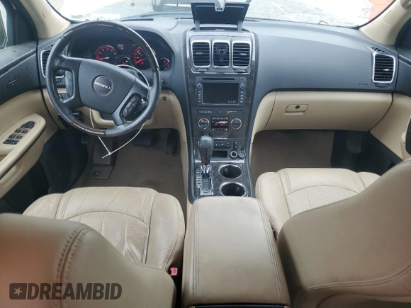 2012 GMC Acadia Denali with VIN 1GKKRTED4CJ216352, listed as a Copart auction lot 58934525 with 98,959 mi miles and Salvage title. Bid and sale history available at DreamBid. Image 8.