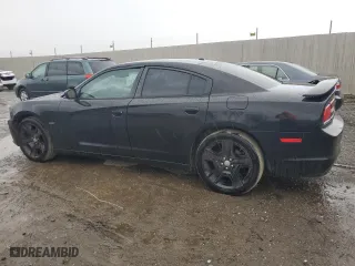 2011 Dodge Charger Road/Track with VIN 2B3CL5CT9BH616948, listed as a Copart auction lot 48018065 with 129,962 mi miles and Salvage Title. Bid and sale history available at carsss.com. Image 2.