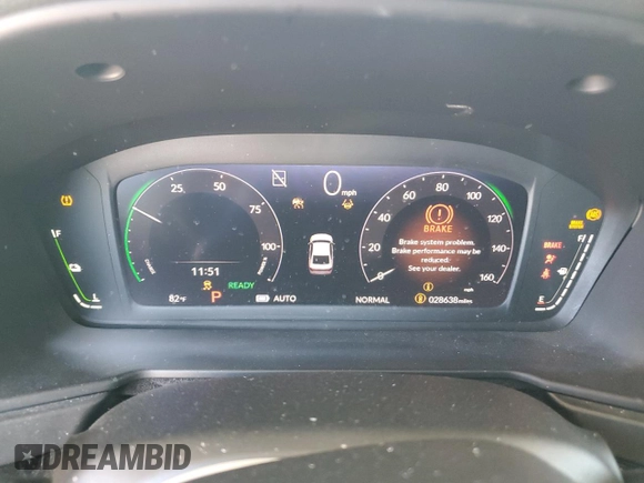 2023 Honda Accord Sport с VIN 1HGCY2F53PA051230, выставлен на аукционе Copart как лот 55246795 с пробегом 28 638 миль миль и Списание • Salvage title. История ставок и продаж доступна на DreamBid. Изображение 9.