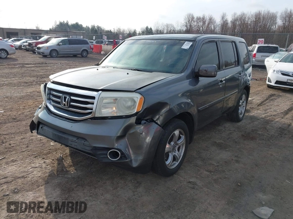 2012 Honda Pilot EX-L with VIN 5FNYF4H50CB074243, listed as a IAAI auction lot 41881319 with 167,727 mi miles and . Bid and sale history available at DreamBid. Image 21.