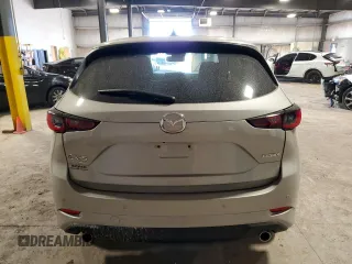 2025 Mazda CX-5 2.5 S Premium Plus Package with VIN JM3KFBEM2S0543357, listed as a Copart auction lot 41458725 with 5,600 mi miles and Salvage Title. Bid and sale history available at carsss.com. Image 6.