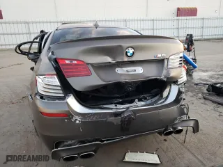2015 BMW M5 with VIN WBSFV9C5XFD595067, listed as a Copart auction lot 80183913 with 0 mi miles. Bid and sale history available at carsss.com. Image 6.