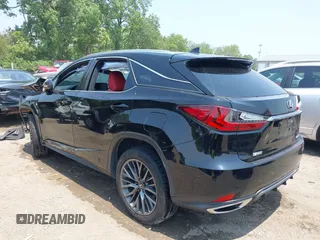 2021 Lexus RX 350 F Sport with VIN 2T2SZMDAXMC308020, listed as a IAAI auction lot 42466808 with 57,465 mi miles and . Bid and sale history available at DreamBid. Image 3.
