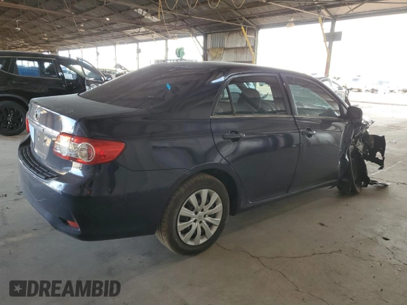 2013 Toyota Corolla L with VIN JTDBU4EE3DJ115474, listed as a Copart auction lot 51684185 with 57,426 mi miles and Salvage Title. Bid and sale history available at DreamBid. Image 3.