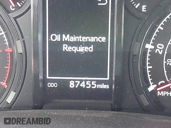2021 Toyota 4Runner SR5 with VIN JTEMU5JR8M5855842, listed as a IAAI auction lot 42016331 with 87,455 mi miles and . Bid and sale history available at DreamBid. Image 15.
