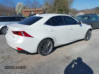 2014 Lexus IS 250 with VIN JTHCF1D21E5005746, listed as a IAAI auction lot 41892900 with 136,295 mi miles. Bid and sale history available at carsss.com. Image 4.