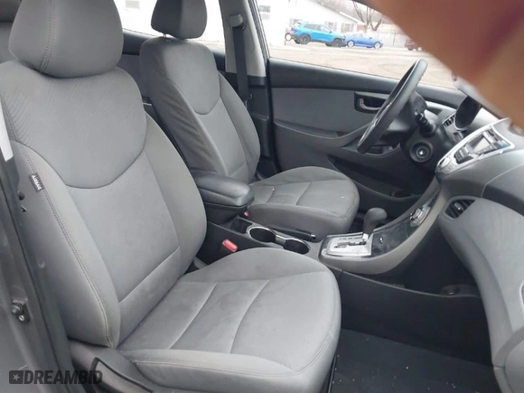 2012 Hyundai Elantra GLS PZEV with VIN 5NPDH4AEXCH071001, listed as a IAAI auction lot 41850232 with 147,278 mi miles. Bid and sale history available at carsss.com. Image 5.