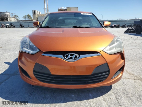 2015 Hyundai Veloster RE:FLEX with VIN KMHTC6AD1FU229115, listed as a Copart auction lot 48346715 with 150,587 mi miles and Clean Title. Bid and sale history available at carsss.com. Image 5.