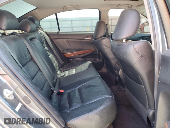 2011 Honda Accord EX-L with VIN 1HGCP3F88BA029560, listed as a Copart auction lot 56164185 with 154,983 mi miles and Salvage title. Bid and sale history available at DreamBid. Image 10.