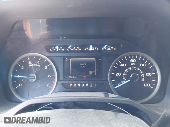 2015 Ford F-150 XL with VIN 1FTEX1CF7FKF12438, listed as a IAAI auction lot 41993076 with 141,785 mi miles and . Bid and sale history available at DreamBid. Image 7.