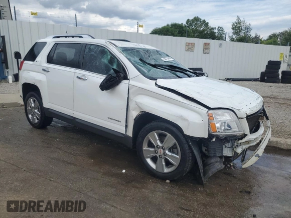 2015 GMC Terrain SLT with VIN 2GKFLTE39F6274047, listed as a Copart auction lot 58735495 with 212,375 mi miles and Non repairable. Bid and sale history available at DreamBid. Image 4.