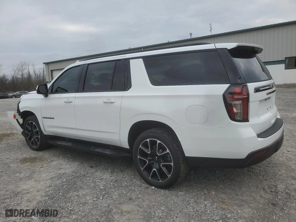 2023 Chevrolet Suburban RST with VIN 1GNSKEKD3PR555781, listed as a Copart auction lot 78971144 with 12,258 mi miles and Salvage Title. Bid and sale history available at carsss.com. Image 2.