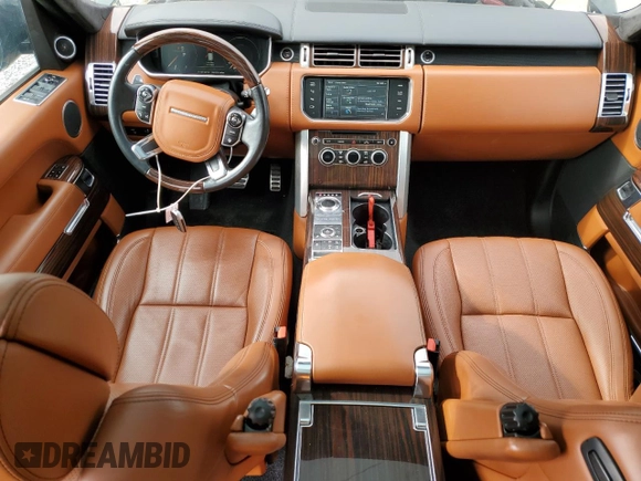 2015 Land Rover Range Rover Autobiography with VIN SALGV3TF5FA222269, listed as a Copart auction lot 44347535 with 63,256 mi miles and Clean title. Bid and sale history available at DreamBid. Image 8.
