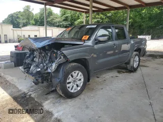 2022 Nissan Frontier SV with VIN 1N6ED1EJ4NN657098, listed as a Copart auction lot 61409315 with 29,651 mi miles and Salvage title. Bid and sale history available at DreamBid. Image 1.