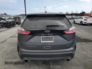2021 Ford Edge Titanium with VIN 2FMPK4K96MBA16599, listed as a Copart auction lot 53920735 with 71,376 mi miles and Salvage title. Bid and sale history available at DreamBid. Image 6.