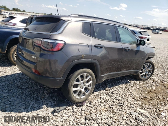 2022 Jeep Compass Latitude Lux с VIN 3C4NJDFBXNT113984, выставлен на аукционе Copart как лот 69296974 с пробегом Не указан миль и Списание • Salvage title. История ставок и продаж доступна на DreamBid. Изображение 3.