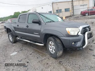 2013 Toyota Tacoma PreRunner with VIN 5TFKU4HN3DX004352, listed as a IAAI auction lot 42109947 with 138,378 mi miles and . Bid and sale history available at DreamBid. Image 1.