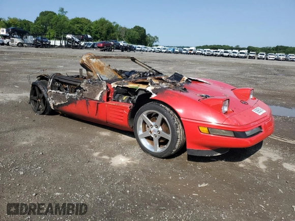 1993 Chevrolet Corvette z VIN 1G1YY33P2P5120037, wystawiony jako Copart lot #59963915 z przebiegiem Nie podano mil oraz Czysty tytuł • Clean title. Historia ofert i sprzedaży dostępna na DreamBid. Obrazek 4.