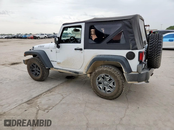 2016 Jeep Wrangler Black Bear with VIN 1C4AJWAG0GL104173, listed as a Copart auction lot 63565415 with 52,922 mi miles and Salvage title. Bid and sale history available at DreamBid. Image 2.