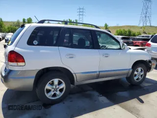 2006 Hyundai Santa Fe GLS with VIN KM8SC73E16U109810, listed as a Copart auction lot 58109304 with 262,562 mi miles and Salvage Title. Bid and sale history available at carsss.com. Image 3.