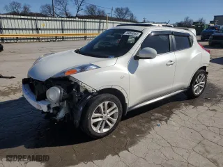 2013 Nissan Juke SL with VIN JN8AF5MVXDT209714, listed as a Copart auction lot 48004065 with 91022 miles and Salvage Title. Bid and sale history available at carsss.com. Image 1.