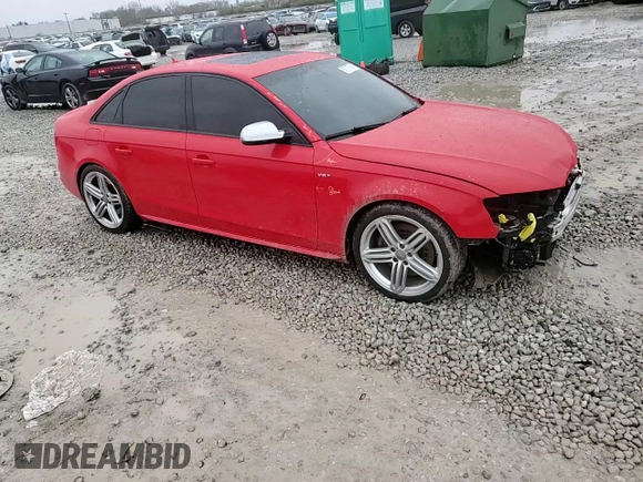 2013 Audi S4 Premium Plus with VIN WAUDGAFL0DA076190, listed as a Copart auction lot 80737894 with 107,369 mi miles and Salvage Title. Bid and sale history available at carsss.com. Image 11.