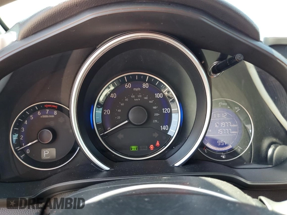 2015 Honda Fit EX-L with VIN 3HGGK5H86FM776253, listed as a Copart auction lot 51589745 with 121,977 mi miles and Salvage Title. Bid and sale history available at carsss.com. Image 9.