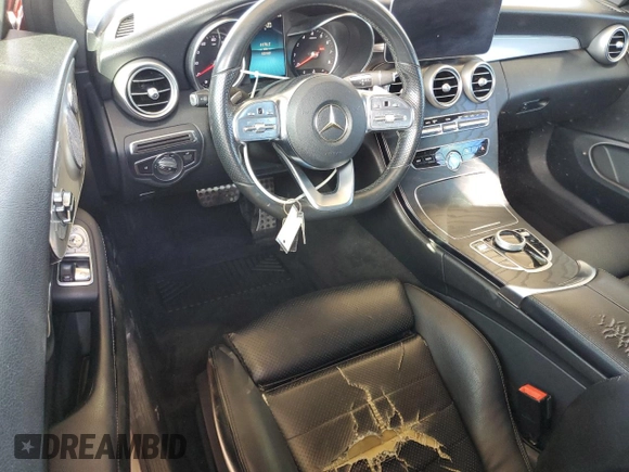 2019 Mercedes-Benz C 300 with VIN WDDWJ8DB2KF811645, listed as a Copart auction lot 45507975 with 155,183 mi miles and Clean title. Bid and sale history available at DreamBid. Image 8.