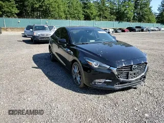 2018 Mazda 3 Grand Touring with VIN 3MZBN1W33JM190874, listed as a Copart auction lot 52973845 with 47,421 mi miles and Salvage Title. Bid and sale history available at DreamBid. Image 11.