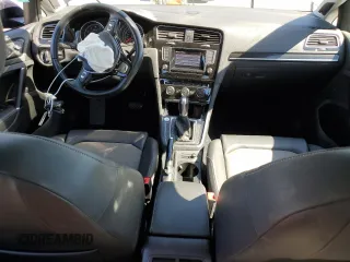 2015 Volkswagen Golf TSI SEL with VIN 3VW217AU6FM007389, listed as a Copart auction lot 61438645 with 64,832 mi miles and Salvage title. Bid and sale history available at DreamBid. Image 8.