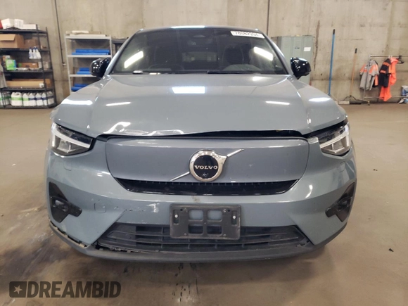 2023 Volvo C40 Recharge Pure Electric Ultimate with VIN YV4ED3GM9P2029836, listed as a Copart auction lot 78082934 with 55,879 mi miles and Salvage Title. Bid and sale history available at carsss.com. Image 5.